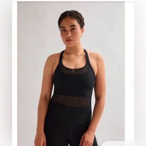 Girlfriend Collective Imani Mesh Tank Bra